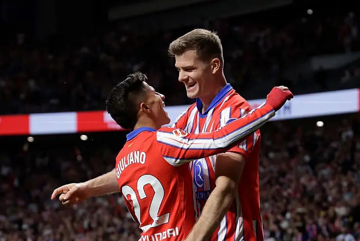 Atletico Madrid 2-0 Rayo Vallecano (La Liga) 2025.04.24 All Goals