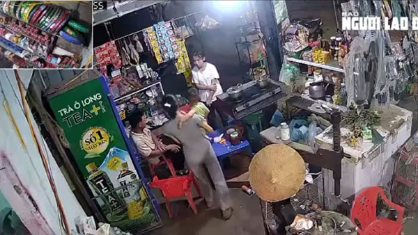 [Quảng Nam] Clip nữ giáo viên đánh trẻ dã man đến cửa hàng của phụ huynh khóc lóc xin lỗi