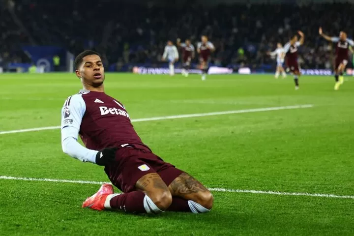 Brighton 0-3 Aston Villa (Premier League) 2025.04.02 Rashford ghi bàn tỏa sáng