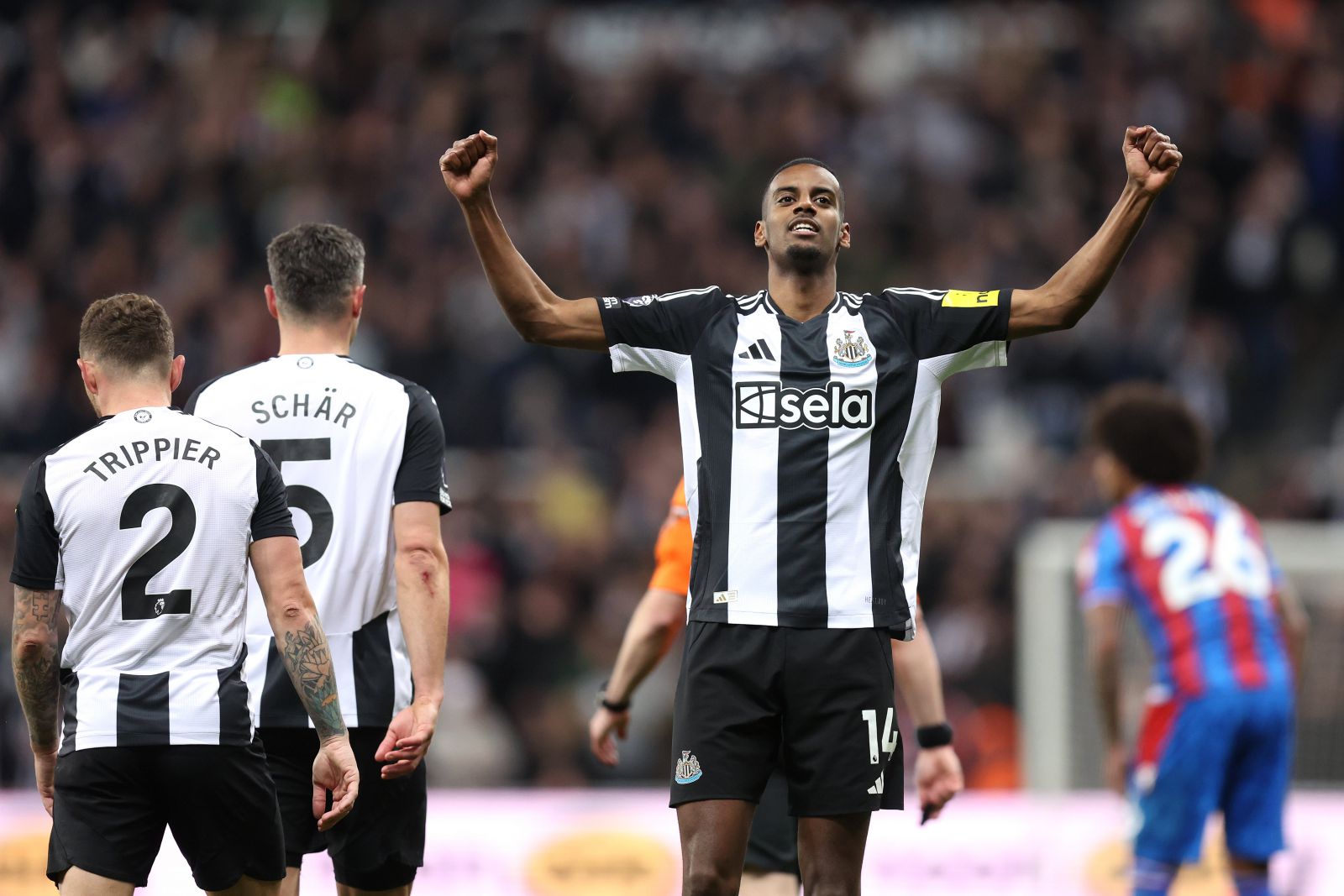 Newcastle 5-0 Crystal Palace (Premier League) 2025.04.16 All Goals