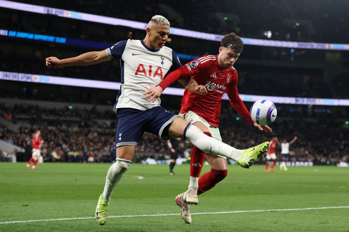 Tottenham 1-2 Nottingham (Premier League) 2025.04.21 All Goals
