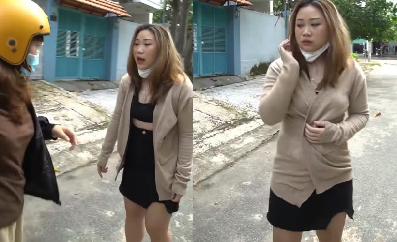 Clip đánh ghen cực căng giữa đường phố