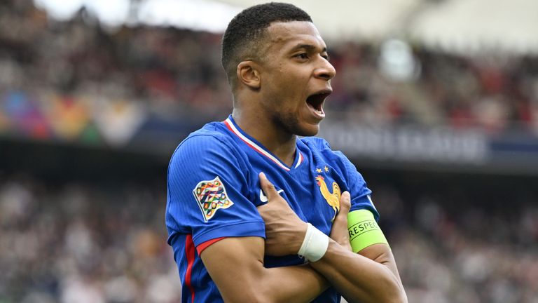 Germany 0-2 France (UEFA Nations League) 2025.06.08 Mbappe ghi bàn
