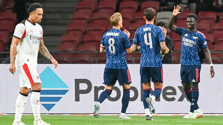 Arsenal 1-0 AC Milan (Friendly Match) 2025.07.23 Full Highlights