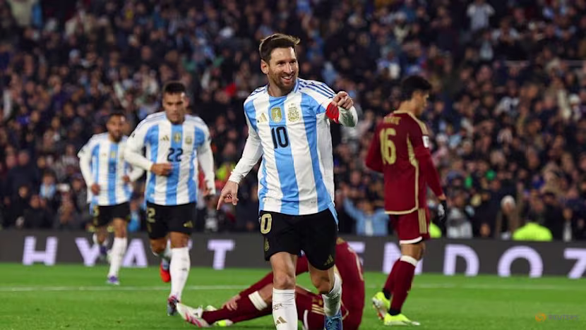 Argentina 3-0 Venezuela (World Cup 2026 Qualifiers) 2025.09.05 Messi Lập Cú Đúp