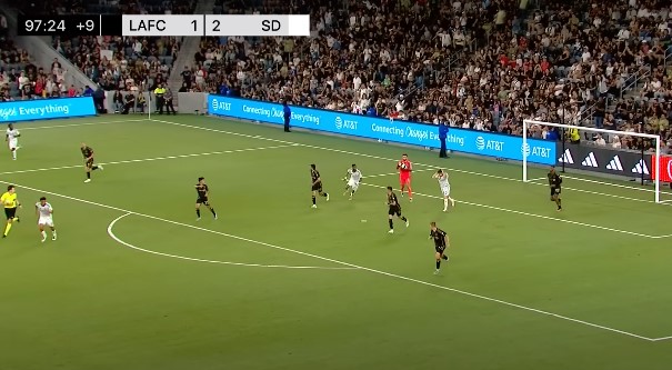 Los Angeles FC 1-2 San Diego FC (MLS) 2025.09.01 Full Highlights