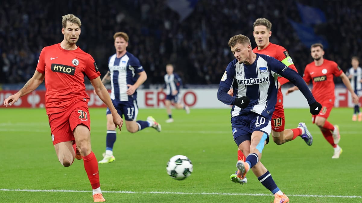 Hertha Berlin 4-0 Elversberg Full Highlights & Goals (2025.10.28)