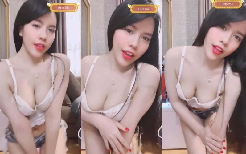 Gái xinh Bigo Live sexy da trắng show vếu đẹp