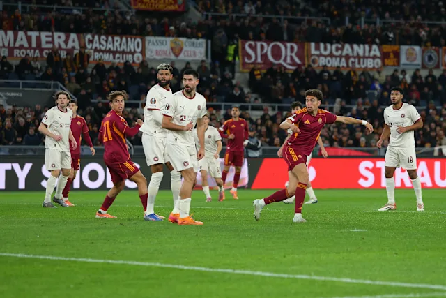 AS Roma 2-1 Midtjylland Full Extended Highlights & Goals | Europa League Full Highlights 2025.11.27