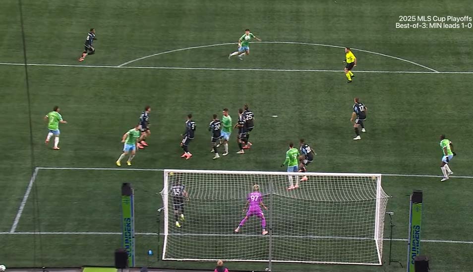 Seattle Sounders FC vs Minnesota United | 6-Goal Thriller | 2025 Audi MLS Cup Playoffs 2025.11.03