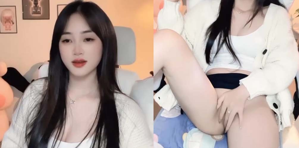 Hot girl cute Ái Mỹ show hàng bím đẹp mặt xinh như Tiên Nữ giáng trần