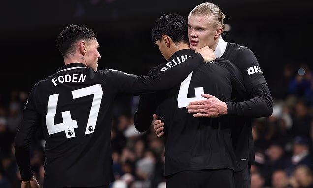 Fulham 4-5 Man City Full Extended Highlights & Goals | Premier League Full Highlights 2025.12.02