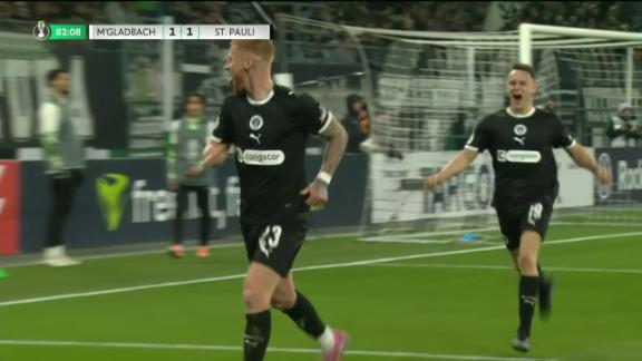 M'gladbach 1-2 St Pauli Full Highlights & Goals | DFB Pokal Full Highlights 2025.12.02