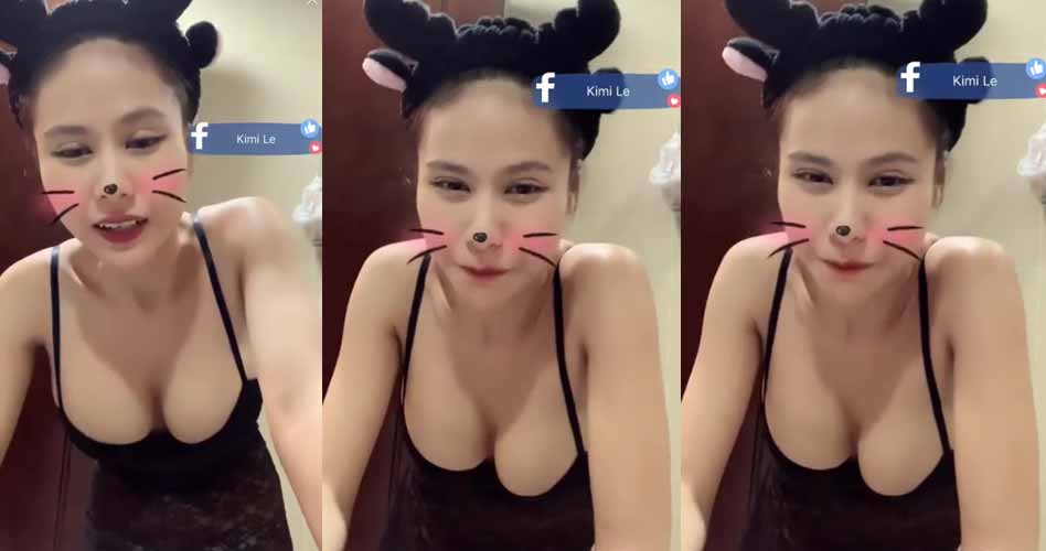 Full Clip Hot bigo live KiMi khoe vú to đẹp thả rông ĐỐT CHÁY màn hình