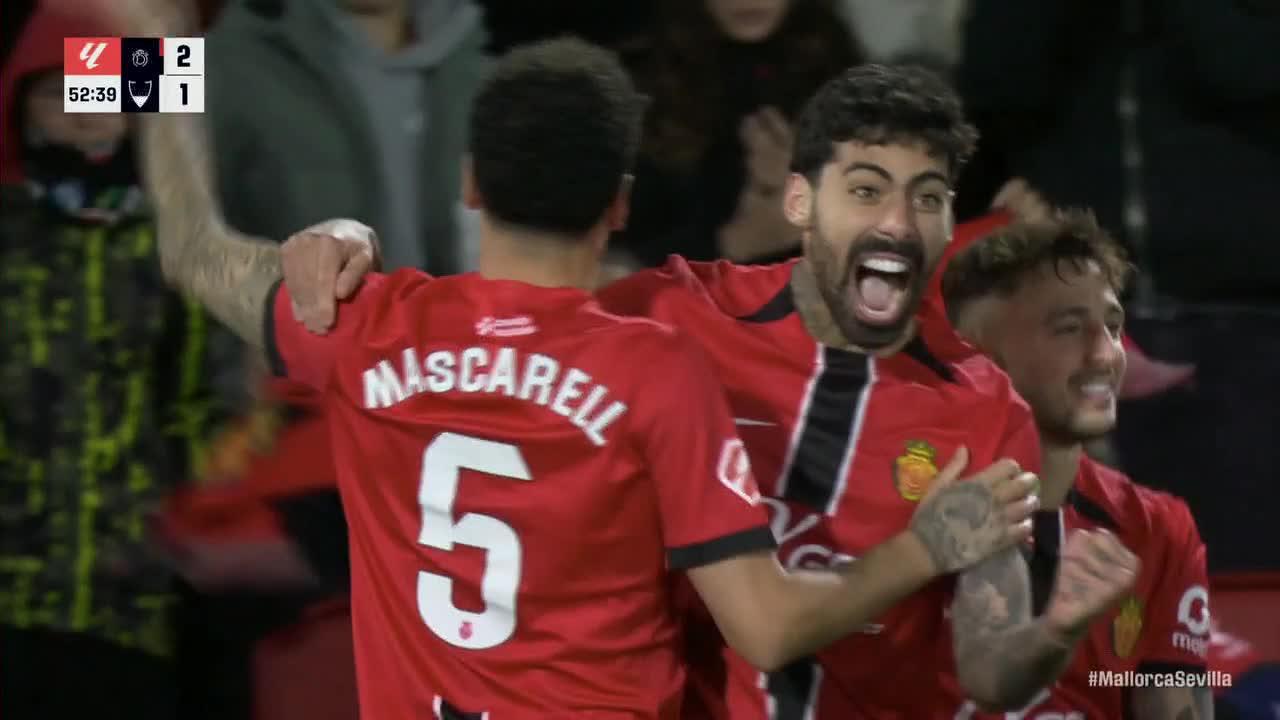 Mallorca 4-1 Sevilla Full Highlights | La Liga | 2026.02.02