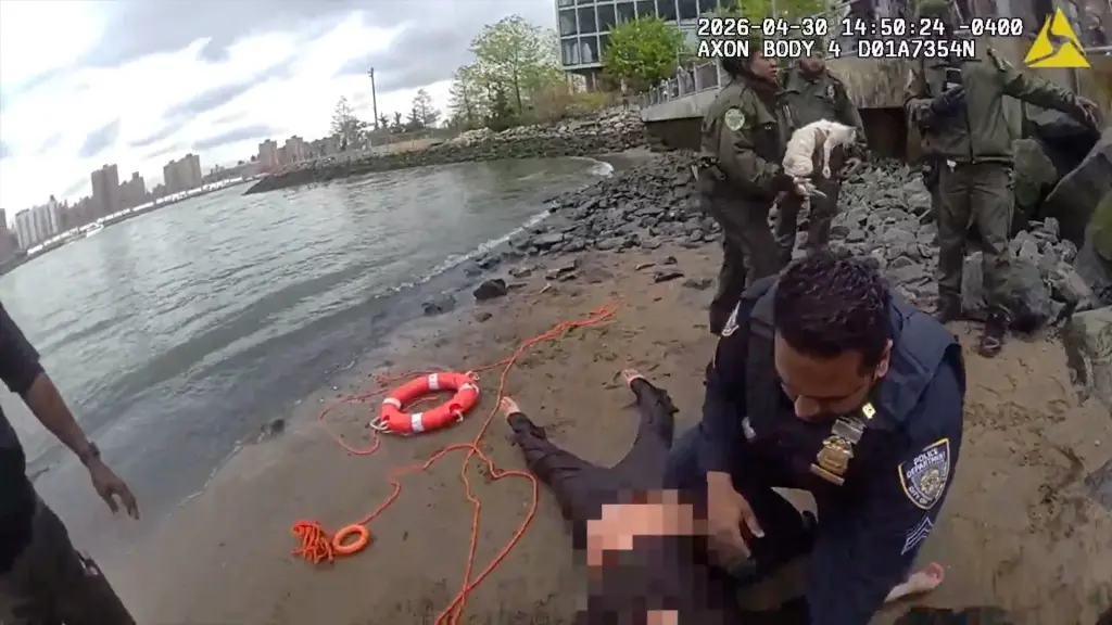 Dramatic Rescue Under Brooklyn Bridge: NYPD Saves Woman and Her Cat from Raging River