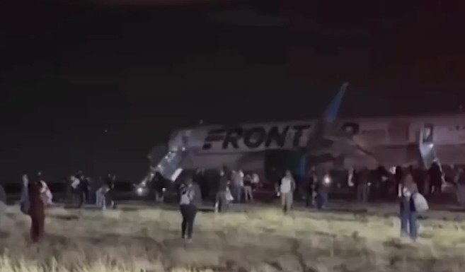 Shocking New Video Captures Frontier Airlines Jet Striking Trespasser on Denver Runway