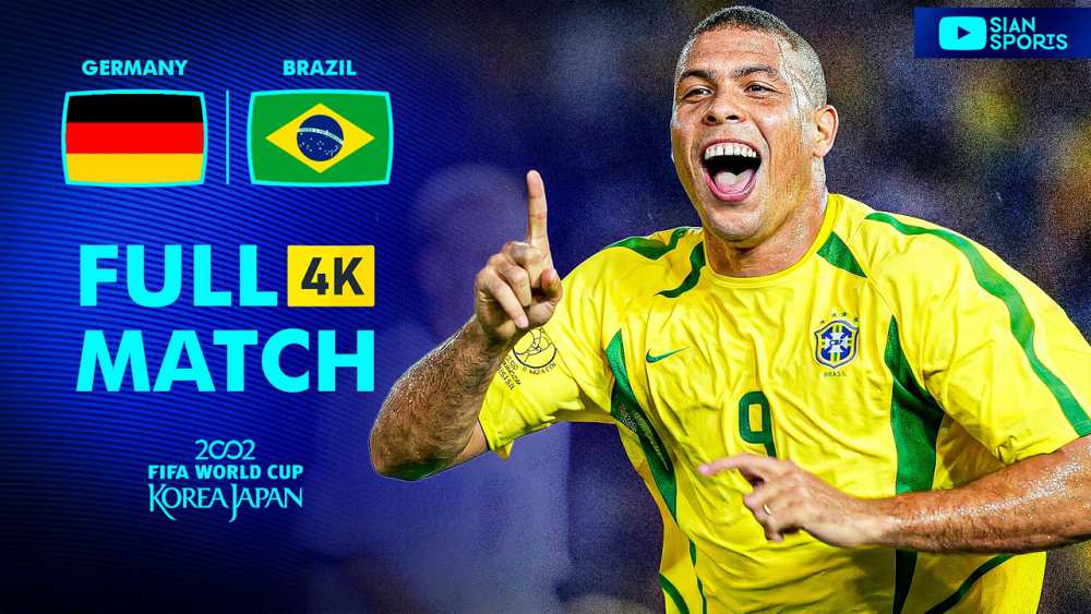 FULL MATCH 4K: GERMANY vs BRAZIL | FIFA WORLD CUP 2002 FINAL 🇩🇪🔥🇧🇷