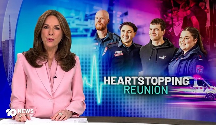 ❤️ 16-Year-Old Cardiac Arrest Survivor Reunites with First Responders Who Saved His Life