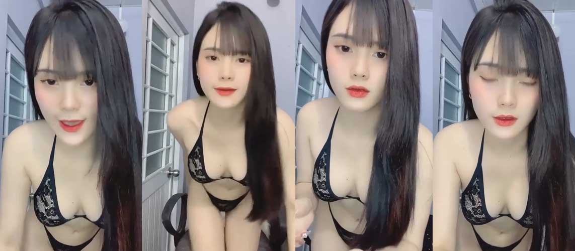 Clip hot girl sexy ngực bự khe sâu BBi Bigo Live trả kèo quyến rũ