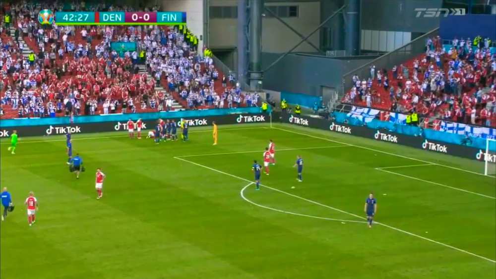 FULL VIDEO Christian Eriksen Collapse Denmark vs Finland Euro 2020