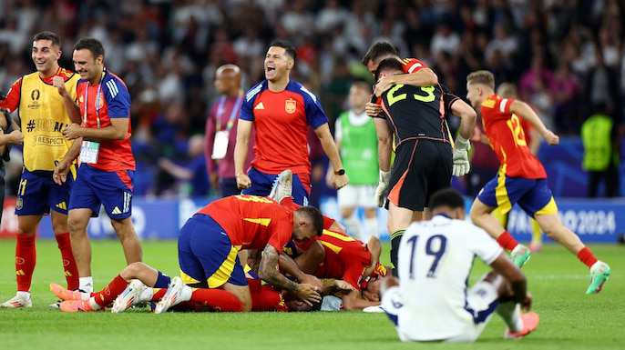 FULL MATCH Spain Break England’s Hearts Late to Win EURO 2024 Final in Stunning Fashion