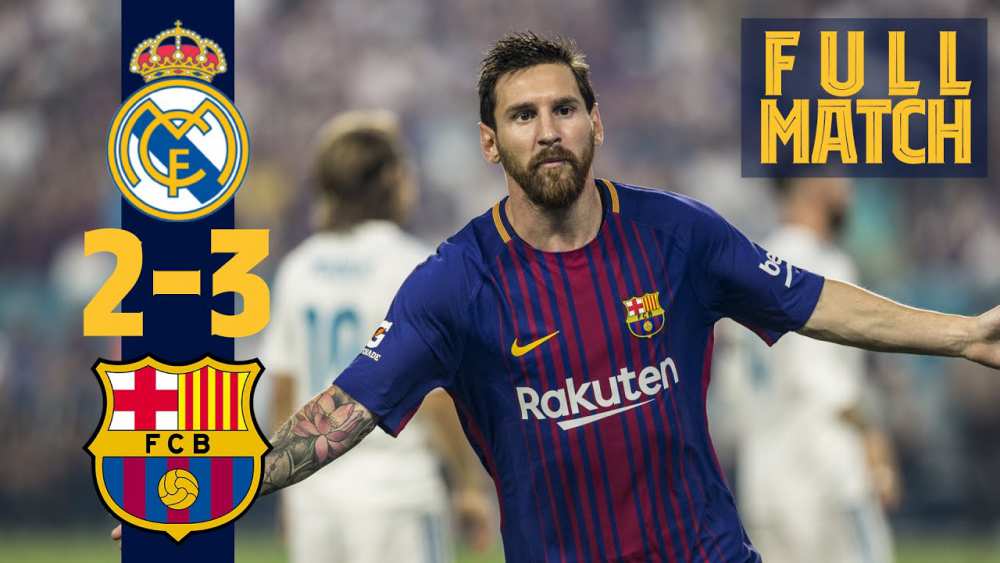 Real Madrid 2-3 Barcelona FULL MATCH | The Thrilling Miami Clásico That Had Everything!