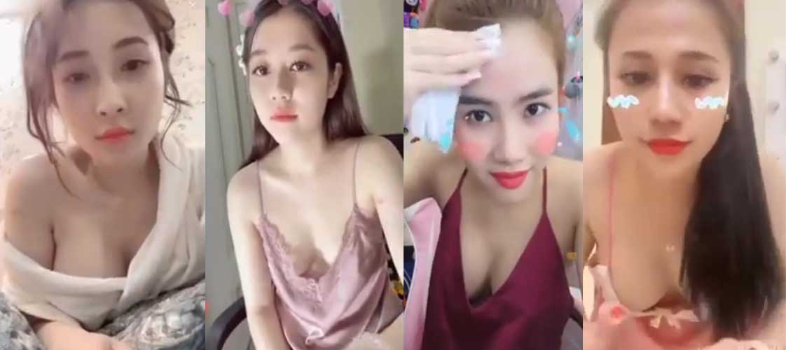 Tổng hợp clip gái xinh lộ ngực thả rông trên BIGO LIVE
