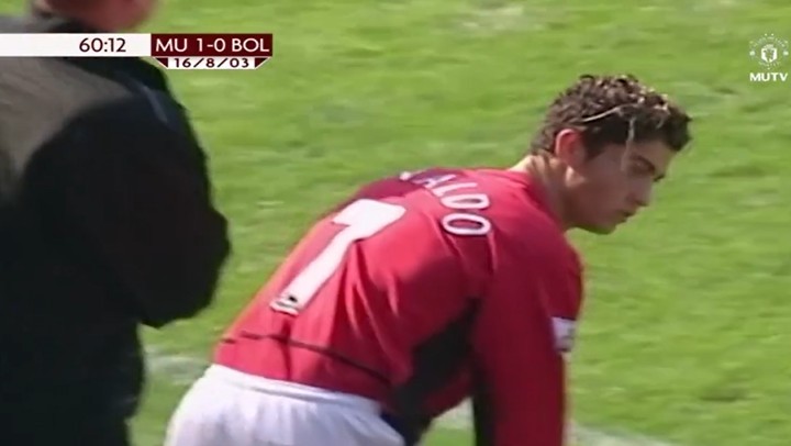 Full Replay Cristiano Ronaldo Debut for Manchester United (2003) | The Match That Changed Football Forever