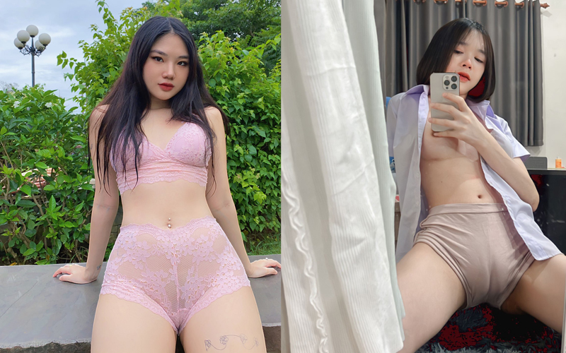 Gái Việt show hàng Múp hở Núm gợi cảm
