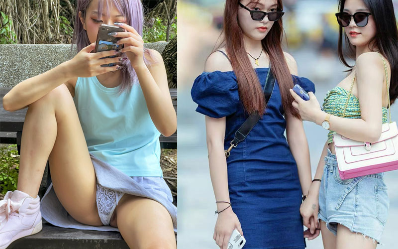 Tổng Hợp Hình Ảnh Gái Xinh Lộ Hàng Bím Múp Gợi Cảm