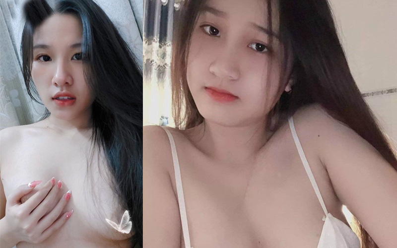Gái ĐẸP Cute Không Mặc Áo Ngực thả rông khoe hàng trên mạng xã hội