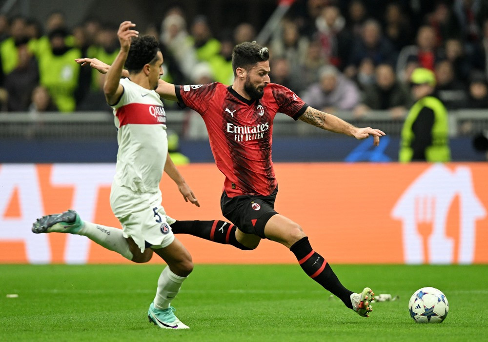 AC Milan 2:1 PSG (Cup C1) 2023.11.07 All Goals Highlights