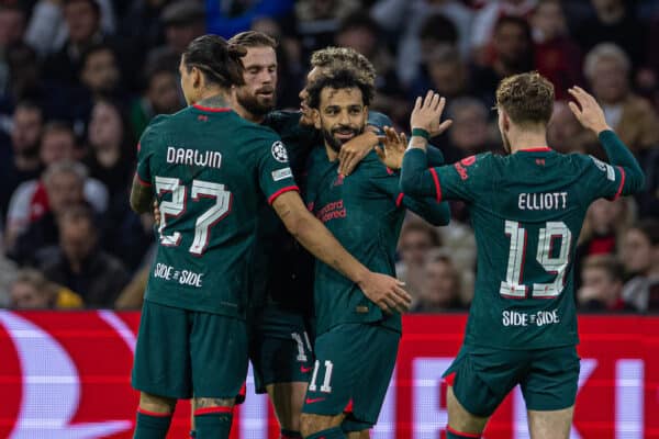 Ajax 0-3 Liverpool 2022.10.26 (Champions League)