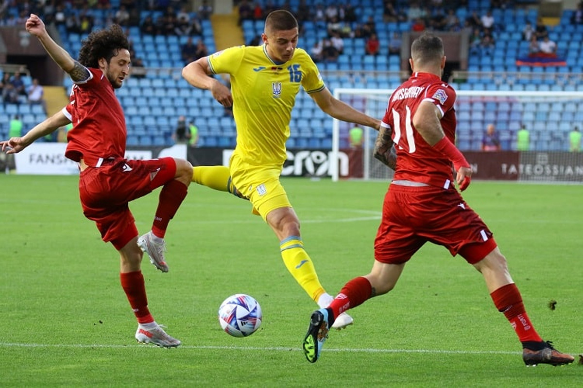 Armenia 0-5 Ukraine 2022.09.24 (Nations League)