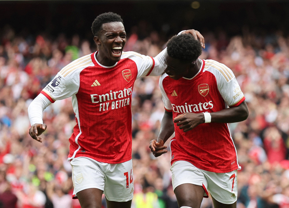Arsenal 2-1 Nottingham (Premier League) 2023.08.12 Extended Highlights