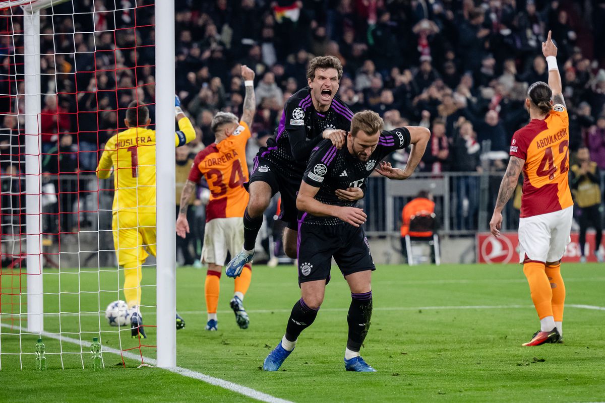 Bayern Munich 2:1 Galatasaray (Cup C1) 2023.11.08 Harry Kane Lập Cú Đúp 10 Phút Cuối Trận