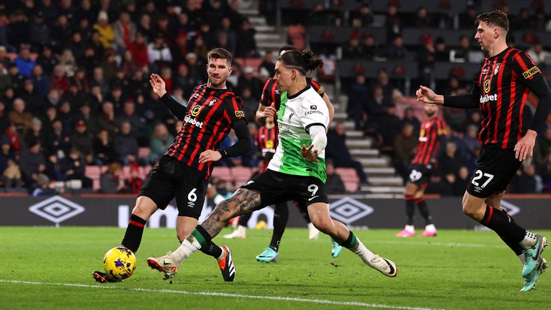 Bournemouth 0-4 Liverpool (Premier League) 2024.01.21 Nunez Tỏa Sáng