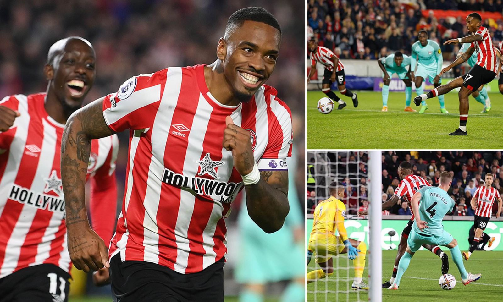 Brentford 2-0 Brighton 2022.10.14 (Premier League)