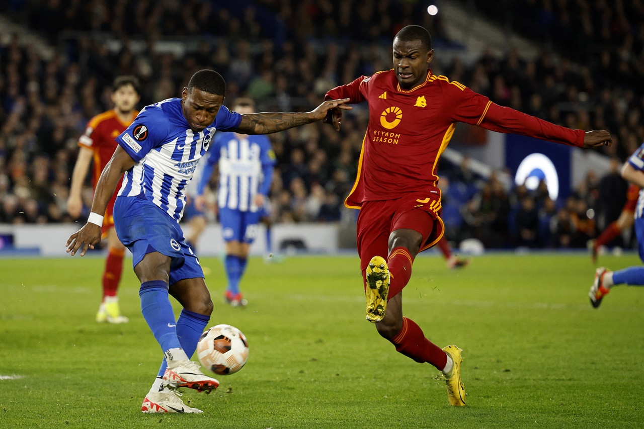 Brighton 1-0 AS Roma (Europa League) 2024.03.14 Goals Highlights Result