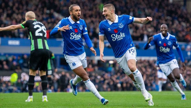Brighton 1-1 Everton (Premier League) 2024.02.24 All Goals Highlights