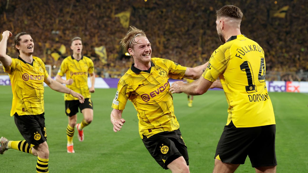Dortmund 1-0 PSG (Champions League) 2024.05.01 Sancho làm lu mờ Mbappe