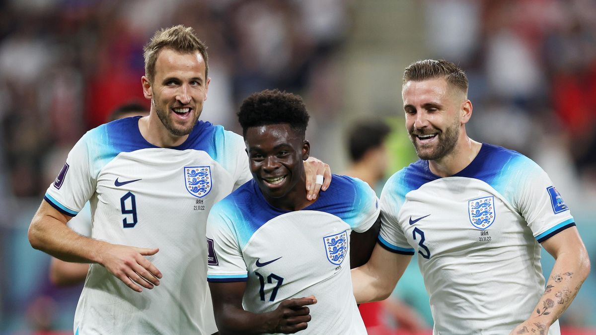 England 6-2 Iran 2022.11.21 World Cup 2022