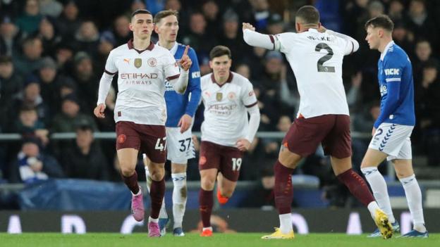 Everton 1:3 Man City (Premier League) 2023.12.27 Ngược Dòng