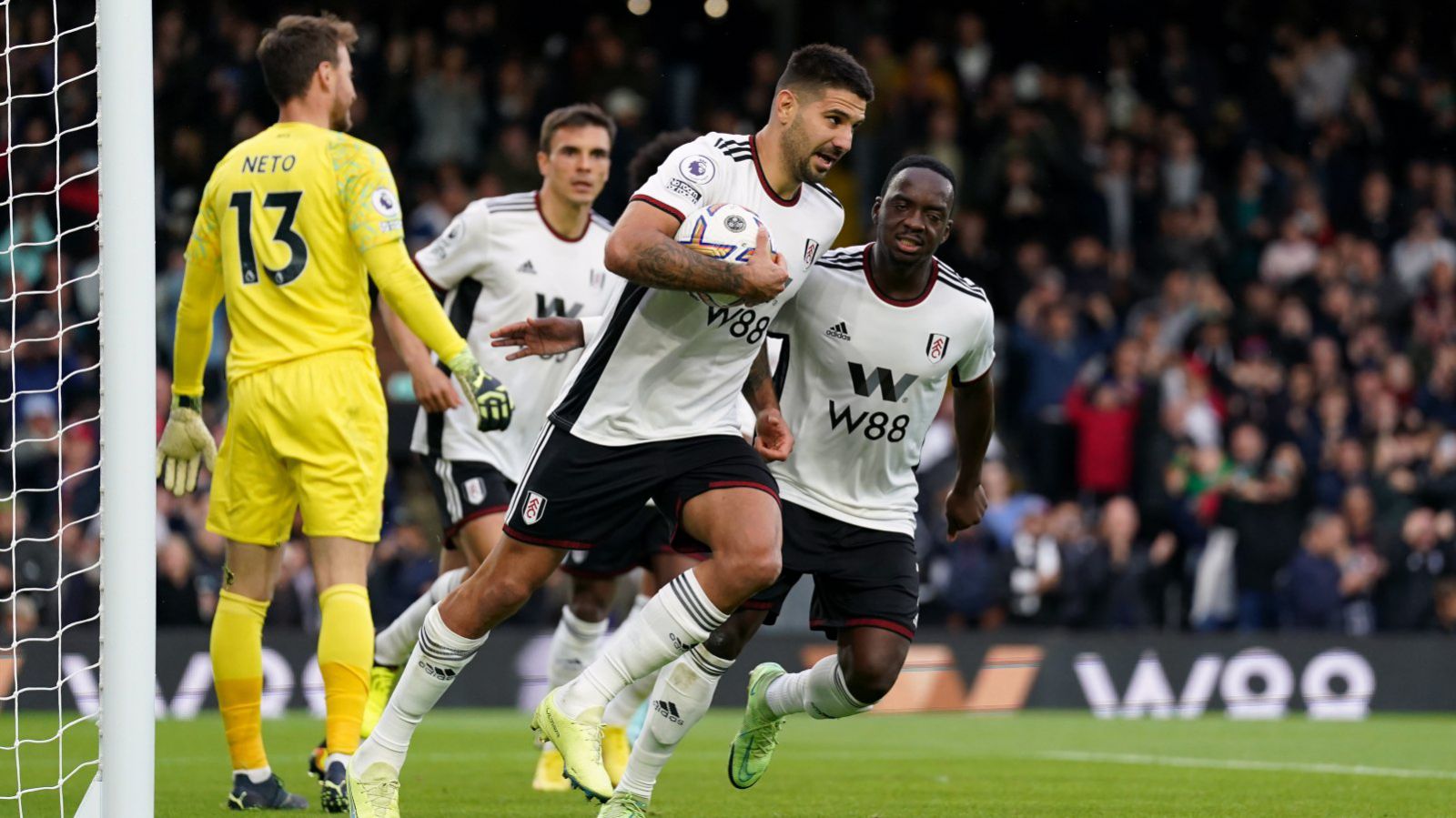 Fulham 2-2 Bournemouth 2022.10.15 (Premier League)