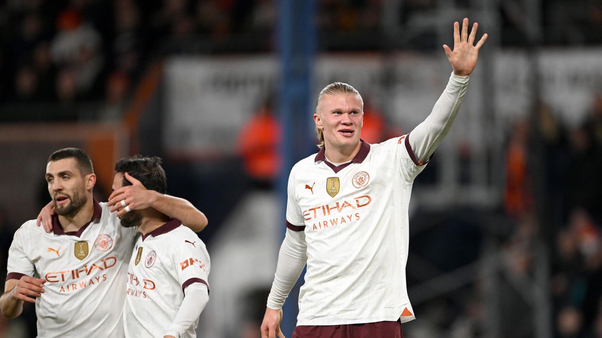 Luton 2-6 Man City (FA Cup) 2024.02.27 Haaland ghi 5 bàn Man City vào tứ kết FA Cup