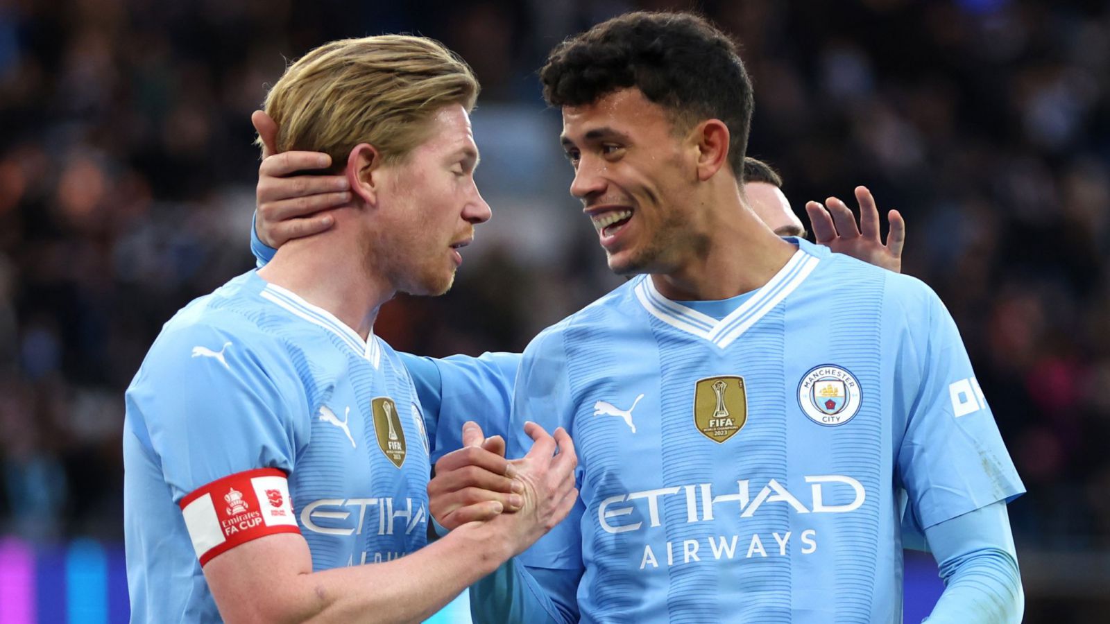 Man City 5:0 Huddersfield (FA Cup) 2024.01.07 De Bruyne Return