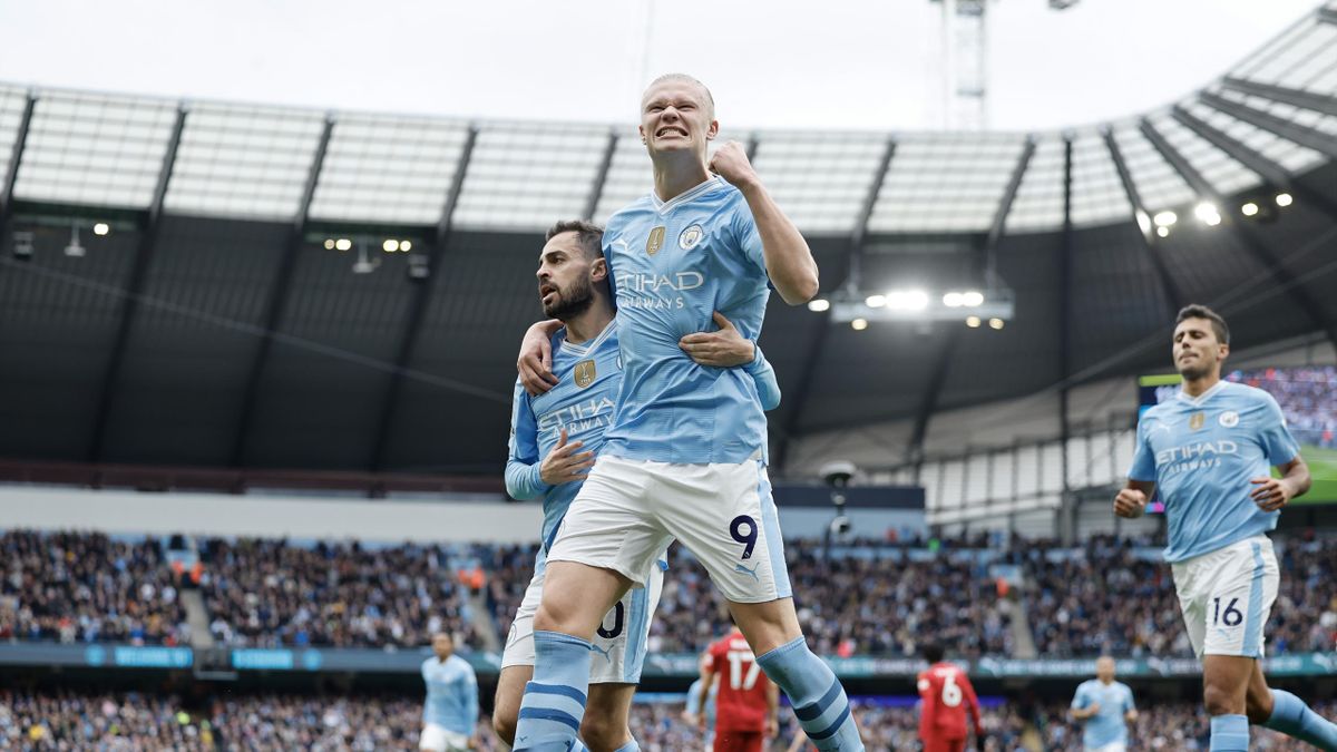 Man City 5-1 Wolverhampton (Premier League) 2024.05.04 Haaland ghi 4 bàn