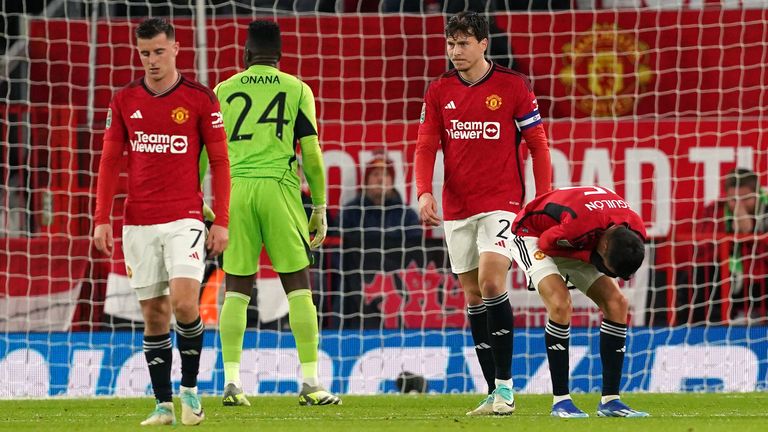 Man United 0:3 Newcastle (EFL Carabao Cup) 2023.11.01 Cựu Vương Mu