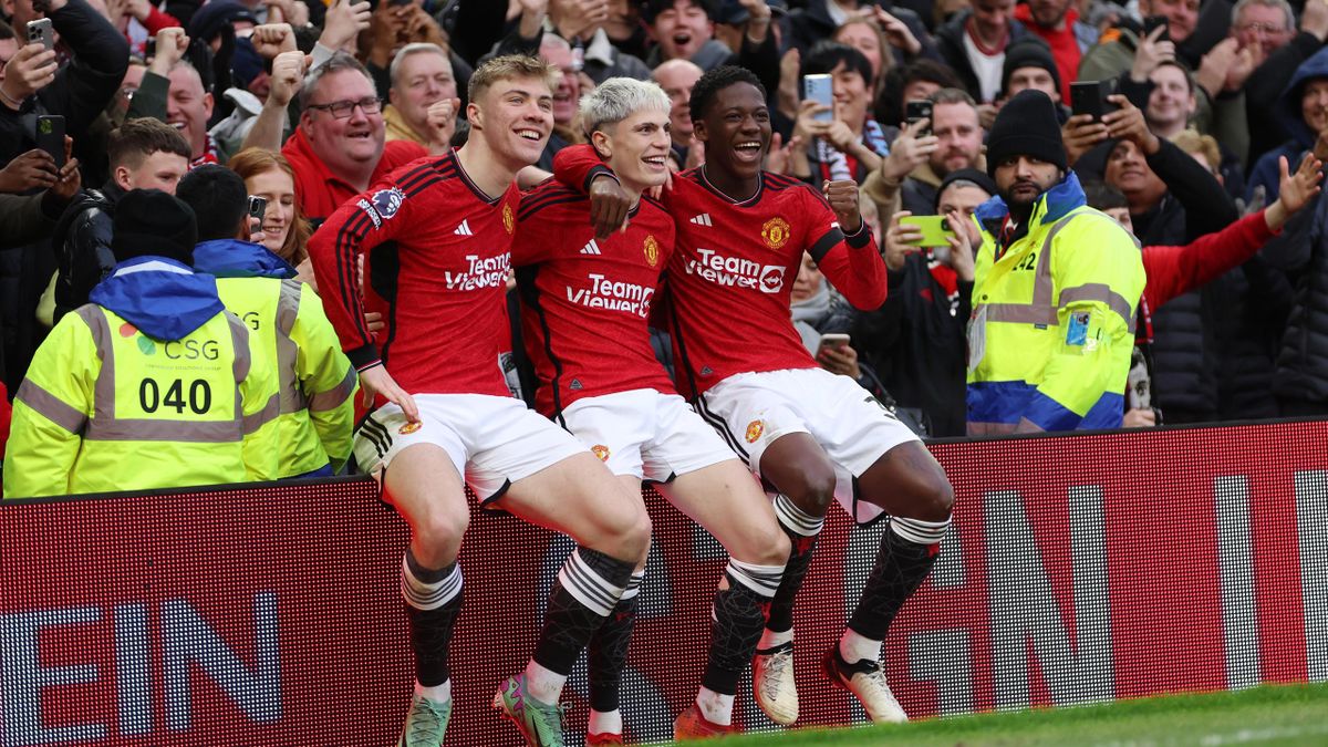 Man United 3-0 West Ham (Premier League) 2024.02.04 Hojlund và Garnacho